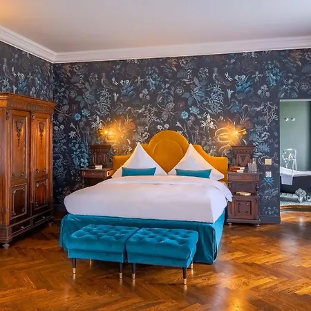 Schlosshotel Althoernitz Bertsdorf Exterior photo